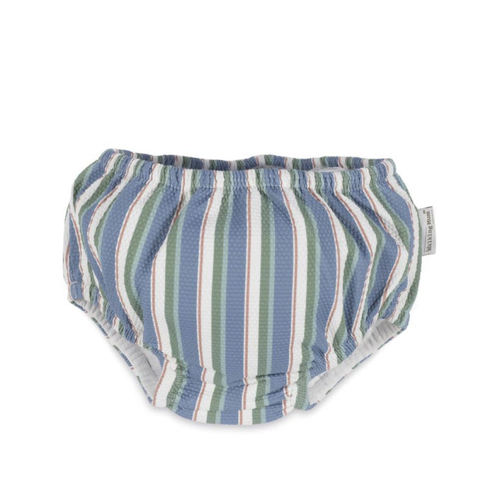 Cueca de Banho Walking Mum Summer Strips Tamanho S 9-12m
