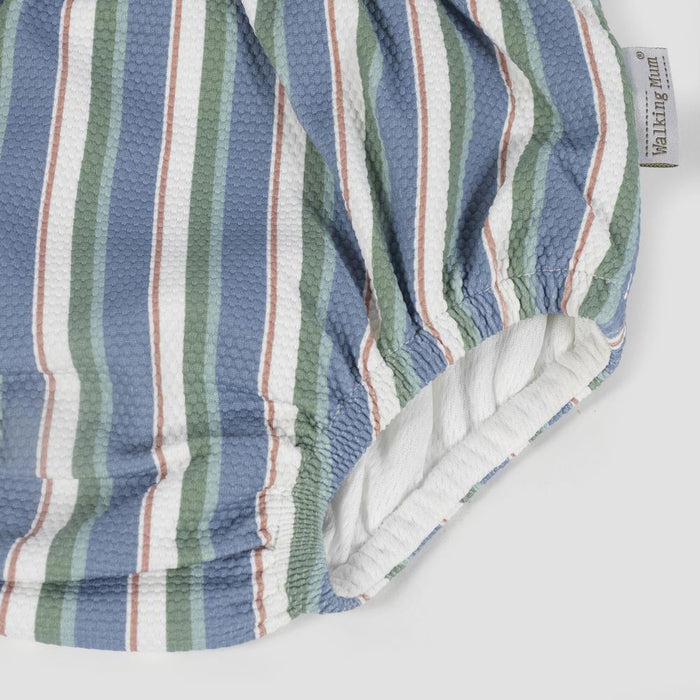 Cueca de Banho Walking Mum Summer Strips Tamanho M 12-24m