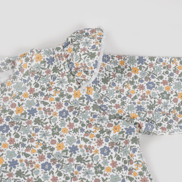 Camisola de Praia Walking Mum Summer Flowers UPF50+ Tamanho M 12-24m
