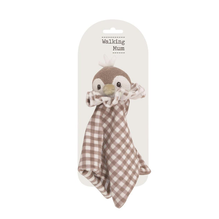 Doudou Walking Mum Penguin Praliné Moka