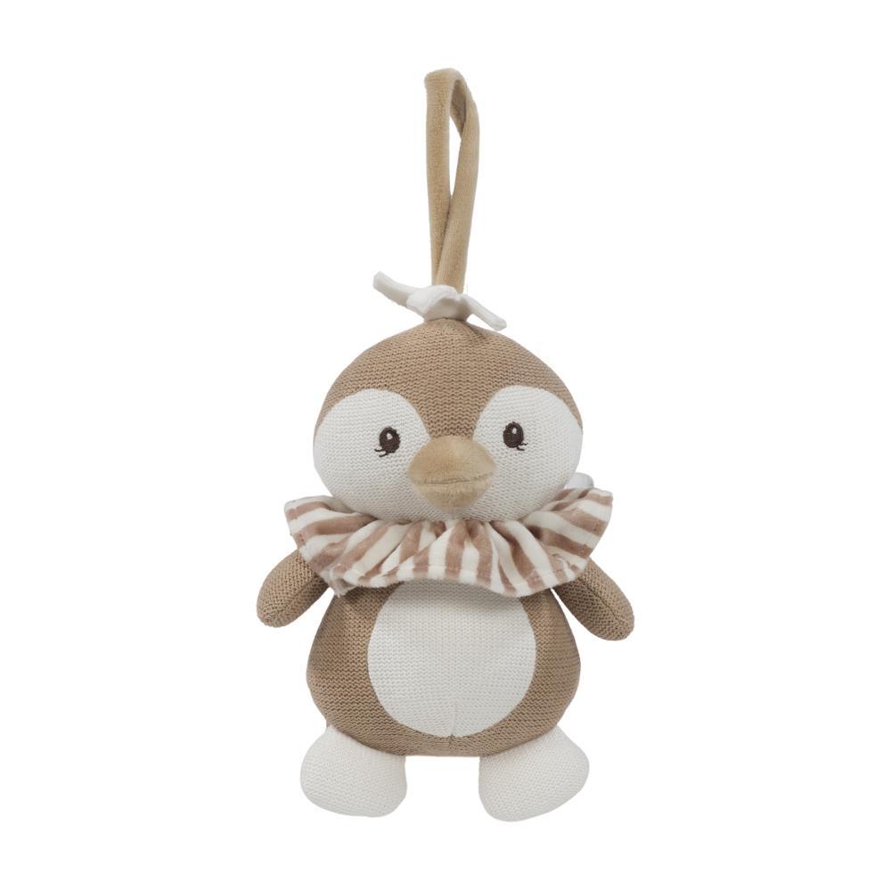 Walking Mum Praliné Mocha Musical Penguin Plush