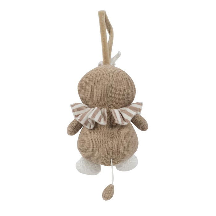 Peluche Musical Walking Mum Penguin Praliné Moka
