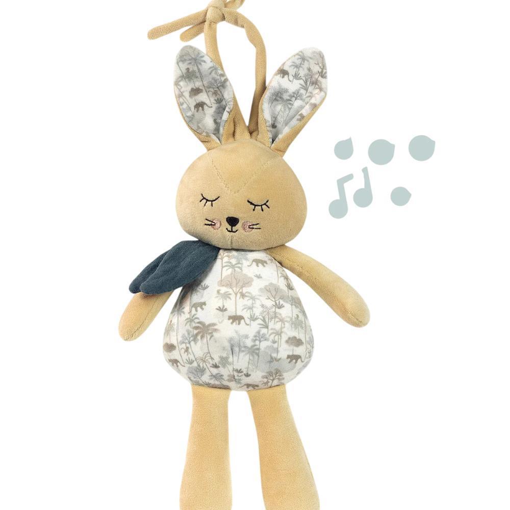 Peluche Musical Pasito a Pasito Mr. Rabbit Serengueti 30cm