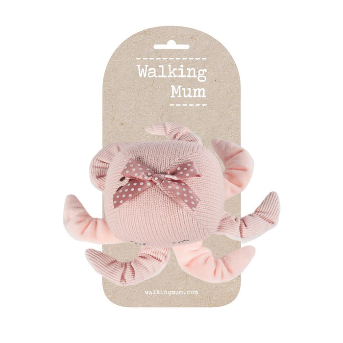 Peluche Walking Mum Octopus Lola 20cm