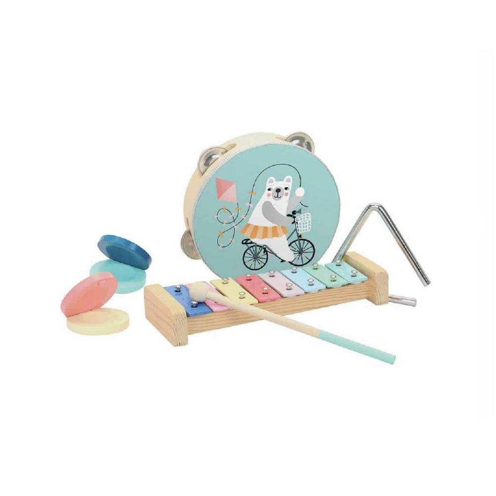 Conjunto 4 Instrumentos Musicais Vilac