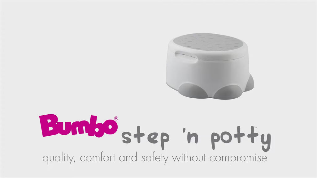 Pot Bébé Bumbo Step 'n Potty - 3 En 1 : Pot, Réducteur WC, Marchepied - Bleu - 4